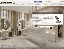 Tablet Screenshot of pietranera.com